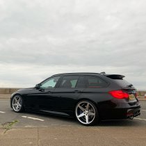 NEW 19 INCH ISPIRI ISR5 ALLOY WHEELS IN HYPER SILVER WITH DEEP CONCAVE 9.5" ALL ROUND 5x120
