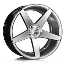 NEW 19 INCH ISPIRI ISR5 ALLOY WHEELS IN HYPER SILVER WITH DEEP CONCAVE 9.5″ ALL ROUND 5x120