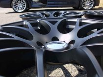 NEW 18 INCH ISPIRI ISR1 ALLOY WHEELS IN MATT BLACK WITH DEEP CONCAVE 9.5" ET45 ALL ROUND 5x112