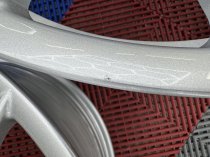 NEW 20 INCH VEEMANN VC359 M359 Y SPOKE ALLOY WHEELS IN QUARTZ SILVER DEEPER CONCAVE 10.5" REAR 5x120