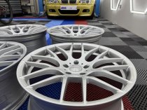 NEW 20 INCH VEEMANN VC359 M359 Y SPOKE ALLOY WHEELS IN QUARTZ SILVER DEEPER CONCAVE 10.5" REAR 5x120