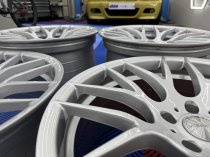 NEW 20 INCH VEEMANN VC359 M359 Y SPOKE ALLOY WHEELS IN QUARTZ SILVER DEEPER CONCAVE 10.5" REAR 5x120