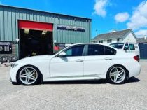 NEW 19 INCH VEEMANN V-FS46 ALLOY WHEELS IN SILVER MACHINED WITH DEEPER CONCAVE 9.5" REAR OPTION 5x120