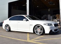 NEW 19 INCH VEEMANN V-FS46 ALLOY WHEELS IN SILVER MACHINED WITH DEEPER CONCAVE 9.5" REAR OPTION 5x120