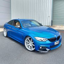 NEW 20 INCH ISPIRI ISR8 ALLOY WHEELS IN PURE SILVER BRUSHED WITH DEEPER CONCAVE 10.5" REARS 5x120