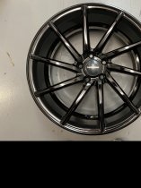 NEW 19 INCH VEEMANN V-FS10 DIRECTIONAL ALLOY WHEELS IN GLOSS BLACK 5x112