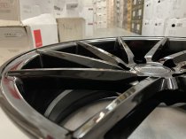 NEW 19 INCH VEEMANN V-FS10 DIRECTIONAL ALLOY WHEELS IN GLOSS BLACK 5x112