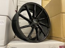 NEW 19 INCH VEEMANN V-FS10 DIRECTIONAL ALLOY WHEELS IN GLOSS BLACK 5x112