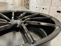 NEW 19 INCH VEEMANN V-FS10 DIRECTIONAL ALLOY WHEELS IN GLOSS BLACK 5x112
