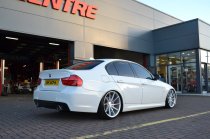 NEW 18 INCH VEEMANN V-FS10 DIRECTIONAL ALLOY WHEELS IN SILVER MACHINED WITH DEEPER CONCAVE 9" REAR 5x112