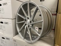 NEW 18" VEEMANN V-FS10 DIRECTIONAL ALLOY WHEELS IN SILVER WITH POLISHED FACE AND DEEPER CONCAVE 9" REAR OPTION