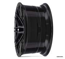 NEW 19" VEEMANN VC520 ALLOY WHEELS IN GLOSS BLACK WITH DEEPER CONCAVE 9.5" REARS
