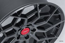 NEW 19 INCH VEEMANN V-FS42 ALLOY WHEELS IN GRAPHITE SMOKE MACHINED WITH DEEPER CONCAVE 9.5" REAR OPTION 5x120