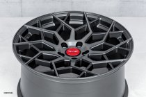 NEW 19 INCH VEEMANN V-FS42 ALLOY WHEELS IN GRAPHITE SMOKE MACHINED WITH DEEPER CONCAVE 9.5" REAR OPTION 5x120
