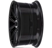 NEW 19" VEEMANN V-FS48 ALLOY WHEELS IN GLOSS BLACK WITH WIDER 9.5" REARS