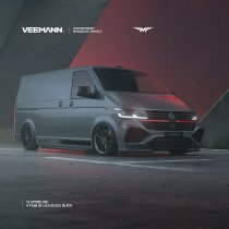 NEW 19 INCH VEEMANN V-FS48 ALLOY WHEELS IN GLOSS BLACK WITH DEEPER CONCAVE 9.5" REAR OPTION 5x120