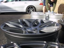 NEW 20 INCH ISPIRI ISR10 ALLOY WHEELS IN MATT GRAPHITE WITH DEEP CONCAVE 10" REARS 5x120