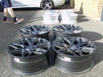 NEW 20 INCH ISPIRI ISR10 ALLOY WHEELS IN MATT GRAPHITE WITH DEEP CONCAVE 10" REARS 5x120