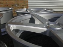 NEW 20 INCH ISPIRI ISR5 ALLOY WHEELS IN QUARTZ SILVER WITH DEEPER CONCAVE 10" REAR 5x120