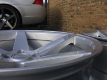 NEW 20 INCH ISPIRI ISR5 ALLOY WHEELS IN QUARTZ SILVER WITH DEEPER CONCAVE 10" REAR 5x120