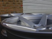 NEW 20 INCH ISPIRI ISR5 ALLOY WHEELS IN QUARTZ SILVER WITH DEEPER CONCAVE 10" REAR 5x120