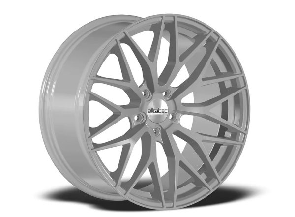 NEW 18 INCH ALKATEC EVO-1 ALLOY WHEELS IN NARDO GREY WITH DEEPER CONCAVE 9.5" REAR OPTION 5x120