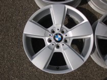 USED 18 INCH GENUINE BMW STYLE 143 5 SPOKE ALLOY WHEELS, FULLY REFURBISHED 5x120