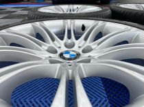 USED 18" GENUINE BMW STYLE 135 E60 M SPORT MV2 ALLOY WHEELS, FULLY REFURBED INC NON RUNFLAT TYRES