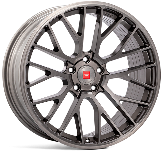 NEW 20" ISPIRI FFP1 ALLOY WHEELS IN CARBON GREY BRUSHED, DEEPER CONCAVE 10.5" REARS