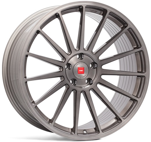 NEW 20 INCH ISPIRI FFP2 ALLOY WHEELS IN CARBON GREY BRUSHED, DEEP CONCAVE PROFLIE WITH 10.5" REARS 5x120