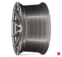 NEW 20 INCH ISPIRI FFR1 ALLOY WHEELS IN CARBON GREY BRUSHED WITH DEEPER CONCAVE 10" REAR OPTION 5x120