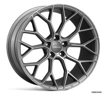 NEW 20" VEEMANN V-FS66 ALLOY WHEELS IN GLOSS GRAPHITE, WIDER 10" REARS