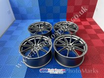 NEW 19 INCH C9 CORTEZ ALLOY WHEELS IN MATT GUNMETAL 8.5" ET45 ALL ROUND 5x112