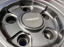 NEW 18 INCH HAWKE HYDRA SWAMPER STYLE ALLOY WHEELS IN SATIN BLACK 980KG LOAD 5x120