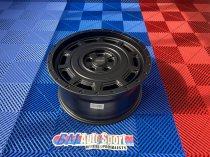 NEW 18 INCH HAWKE HYDRA SWAMPER STYLE ALLOY WHEELS IN SATIN BLACK 980KG LOAD 5x120