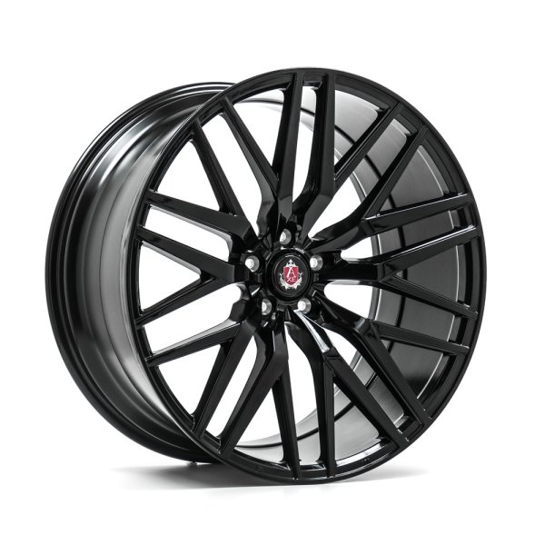 NEW 20 INCH AXE EX30 ALLOY WHEELS IN GLOSS BLACK WITH DEEPER CONCAVE 10" REAR 5x120