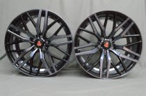 NEW 20" AXE EX30 ALLOY WHEELS IN GLOSS BLACK POLISHED FACE TINTED CLEAR COAT
