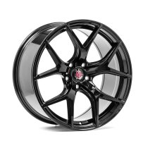 NEW 20 INCH AXE EX34 ALLOY WHEELS IN GLOSS BLACK WITH DEEPER CONCAVE 10″ REAR 5x120