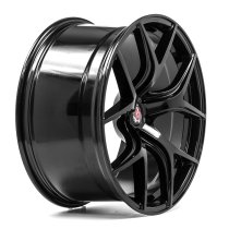 NEW 20 INCH AXE EX34 ALLOY WHEELS IN GLOSS BLACK WITH DEEPER CONCAVE 10" REAR 5x120