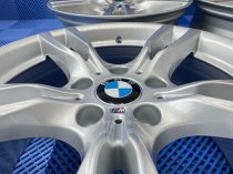 USED 18 INCH GENUINE BMW STYLE 400 M SPORT ALLOY WHEELS,WIDER REARS, FULLY REFURBED 5x120