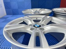 USED 18 INCH GENUINE BMW STYLE 400 M SPORT ALLOY WHEELS,WIDER REARS, FULLY REFURBED 5x120