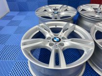 USED 18 INCH GENUINE BMW STYLE 400 M SPORT ALLOY WHEELS,WIDER REARS, FULLY REFURBED 5x120
