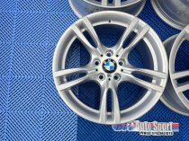 USED 18 INCH GENUINE BMW STYLE 400 M SPORT ALLOY WHEELS,WIDER REARS, FULLY REFURBED 5x120