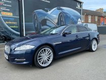 NEW 20 INCH AXE EX40 ALLOY WHEELS IN SILVER WITH POLISHED FACE AND DEEPER CONCAVE 10" REAR 5x120