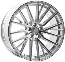 NEW 20 INCH AXE EX40 ALLOY WHEELS IN SILVER WITH POLISHED FACE AND DEEPER CONCAVE 10" REAR 5x120