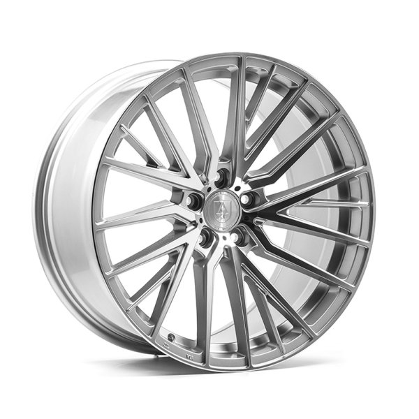 NEW 20 INCH AXE EX40 ALLOY WHEELS IN SILVER WITH POLISHED FACE AND DEEPER CONCAVE 10" REAR 5x120