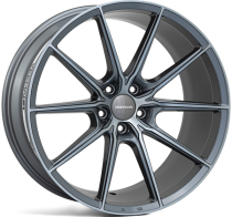 NEW 20" VEEMANN V-FS48 ALLOY WHEELS IN GRAPHITE SMOKED WITH POILISHED FACE WITH DEEPER CONCAVE 10" REAR