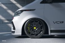 NEW 20 INCH VEEMANN V-FS35 ALLOY WHEELS IN GLOSS BLACK WITH DEEPER CONCAVE 10" REAR OPTION 5x120