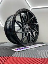 NEW 20 INCH VEEMANN V-FS35 ALLOY WHEELS IN GLOSS BLACK WITH DEEPER CONCAVE 10" REAR OPTION 5x120