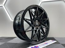 NEW 20 INCH VEEMANN V-FS35 ALLOY WHEELS IN GLOSS BLACK WITH DEEPER CONCAVE 10" REAR OPTION 5x120